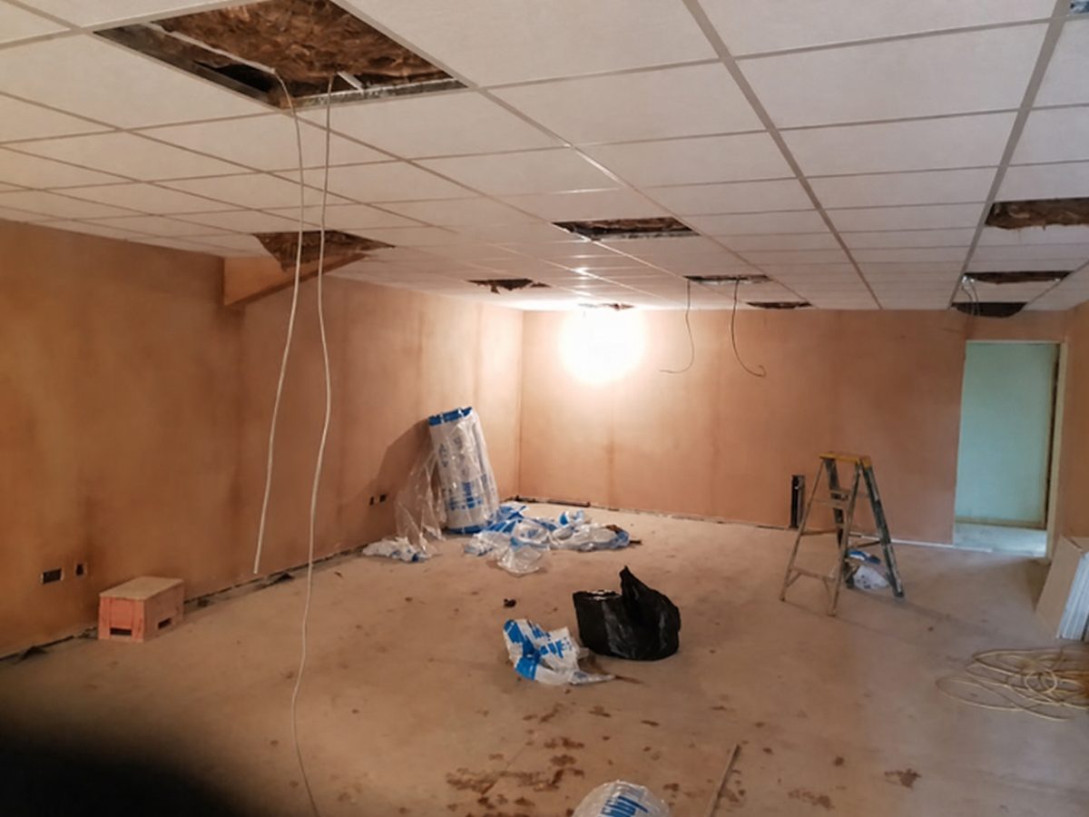 Innenputz und abgehängte Decke – CREOTEC