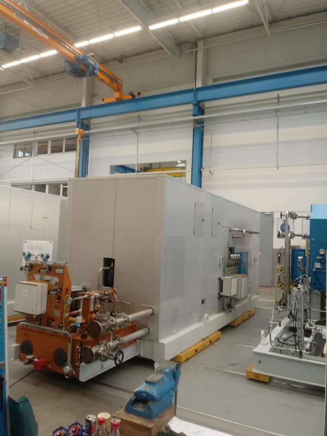 Schallschutzkabine mit optischer Anpassung